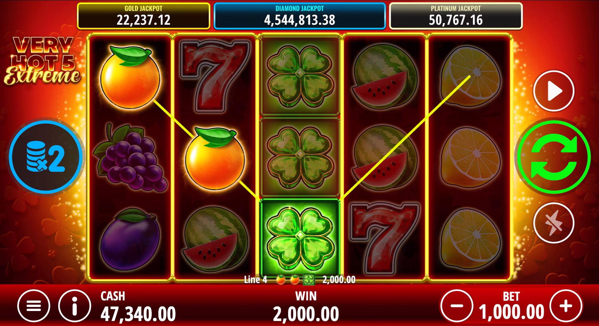 Very Hot 5 Extreme Casino Game